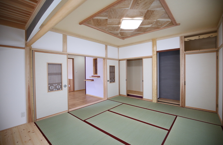 自然素材を活かした暮らしやすい和モダンな家 | 長岡市で注文住宅なら地域密着型の職人が対応するナテリエハウス